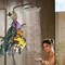 125 PCS Dried Eucalyptus Stems with Lavender Flowers Bundle for Shower,Natural Preserved Eucalyptus Leaves with Chrysanthemum flower Sachet Bundles for Home Wedding Fragrance Bathroom Table Vase Decor